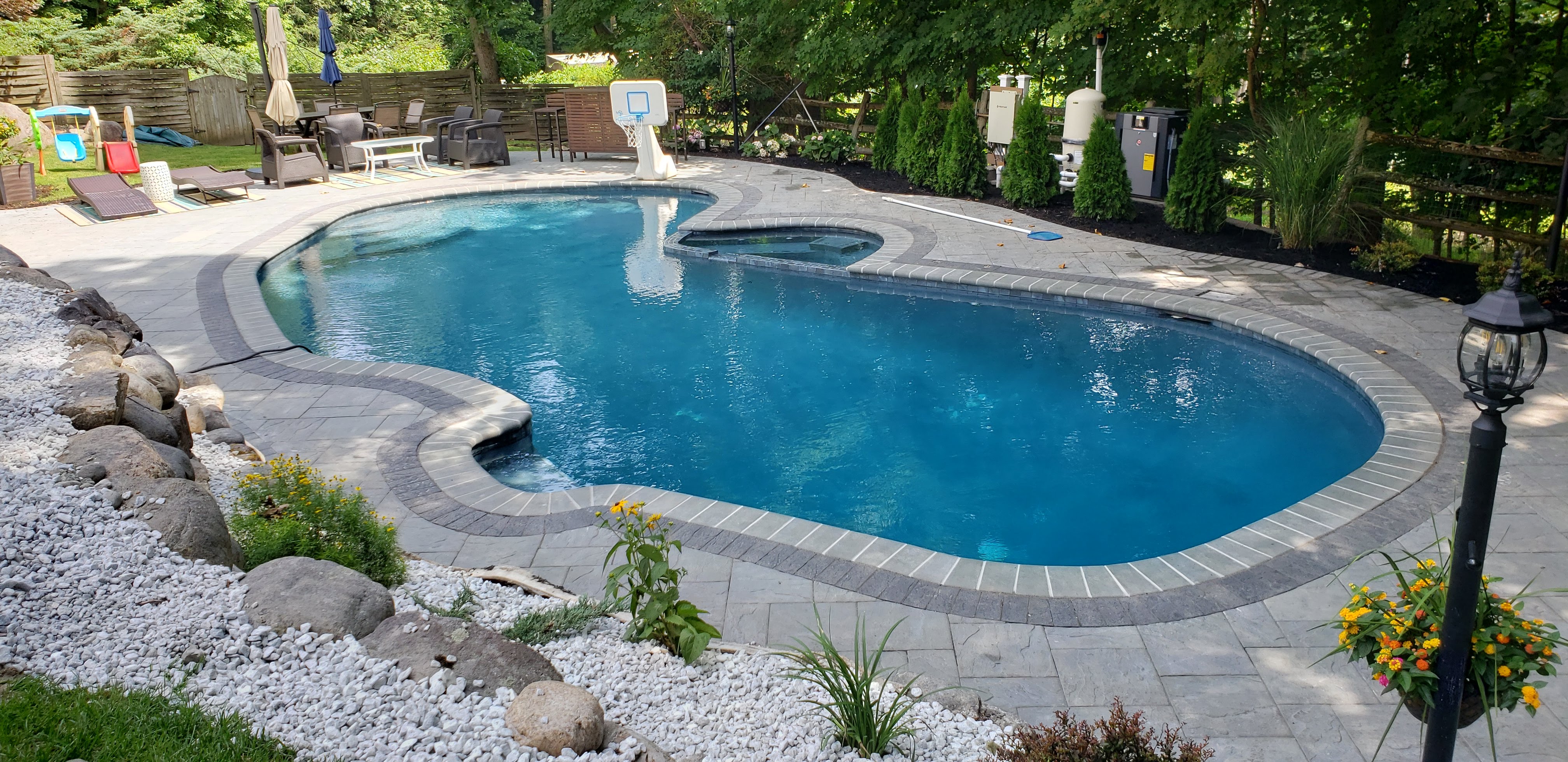 Pool renovation progress