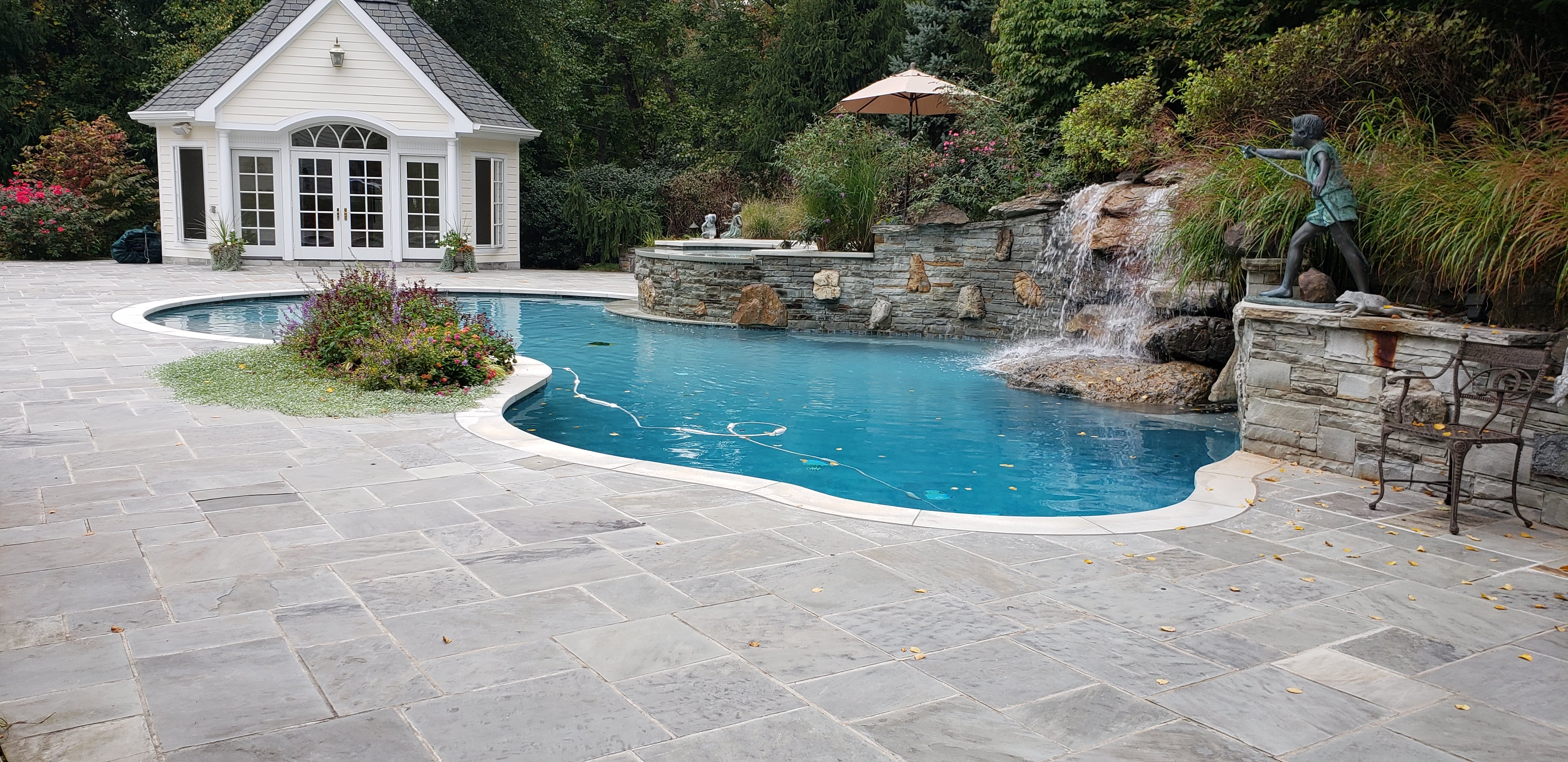 In-ground pool surface care and water quality
